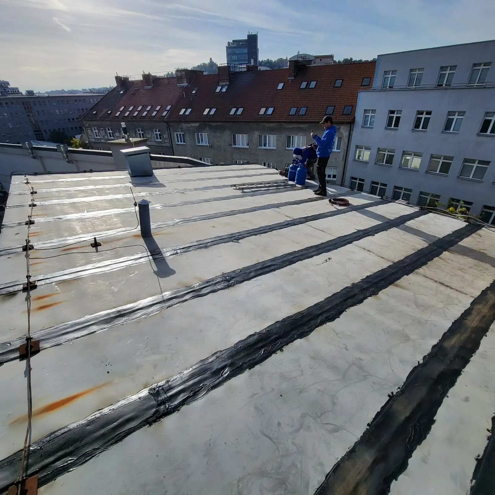 Zateplená plechová strecha – Bratislava (foto 5/5)